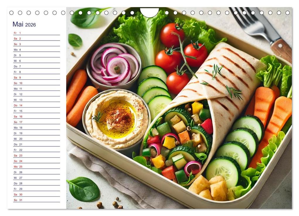 Weitere Ansicht: Lunchpaket Love - Einfach, lecker, gesund (Wandkalender 2026 DIN A4 quer), CALVENDO Monatskalender | Claudia Schimmack, Calvendo