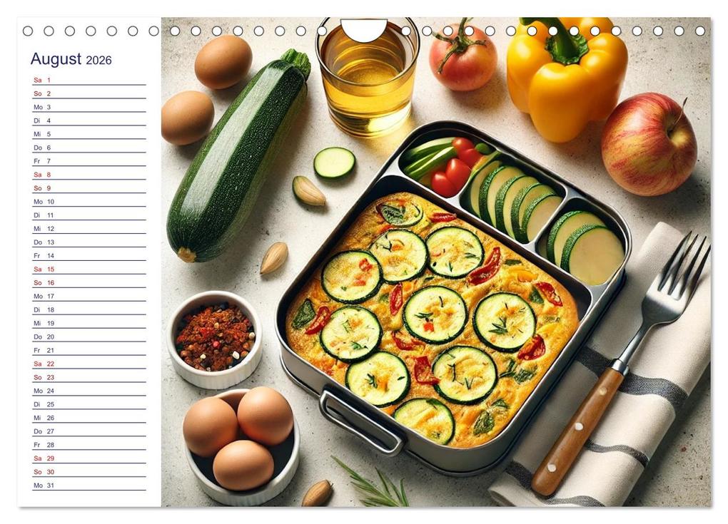 Weitere Ansicht: Lunchpaket Love - Einfach, lecker, gesund (Wandkalender 2026 DIN A4 quer), CALVENDO Monatskalender | Claudia Schimmack, Calvendo