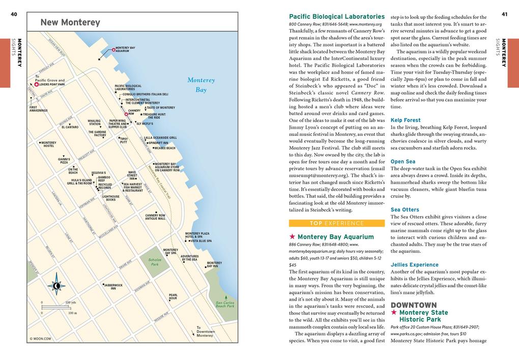 Weitere Ansicht: Moon Monterey & Carmel: With Santa Cruz & Big Sur | Stuart Thornton, Moon Travel Guides