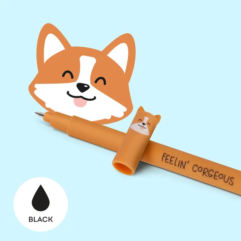 Weitere Ansicht: Legami Löschbarer Gelstift - Erasable Pen, Corgi