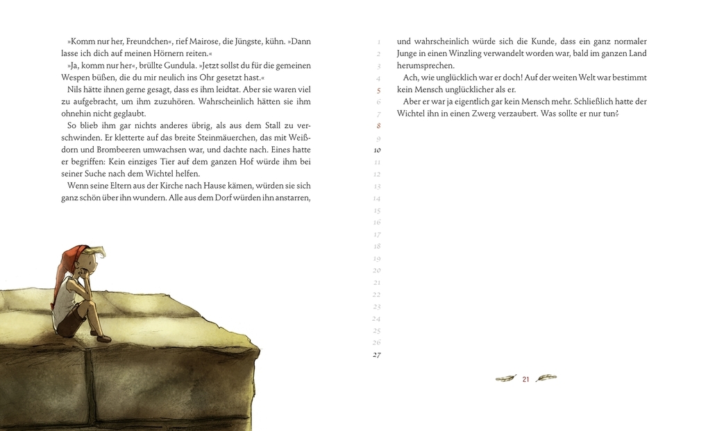 Weitere Ansicht: Klassiker zum Vorlesen. Nils Holgersson | Usch Luhn