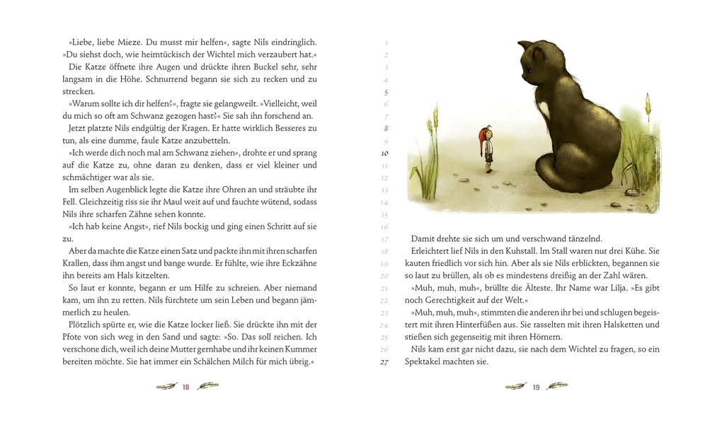 Weitere Ansicht: Klassiker zum Vorlesen. Nils Holgersson | Usch Luhn