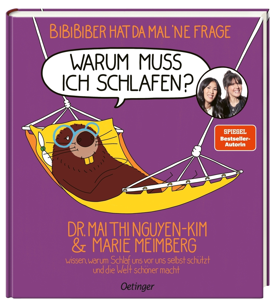 Weitere Ansicht: BiBiBiber hat da mal 'ne Frage. Warum muss ich schlafen? | Mai Thi Nguyen-Kim, Marie Meimberg