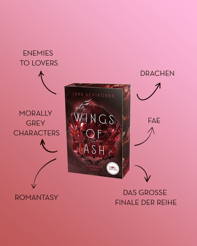 Weitere Ansicht: Wings of Ash 2. Flammender Verrat | Jana Schikorra