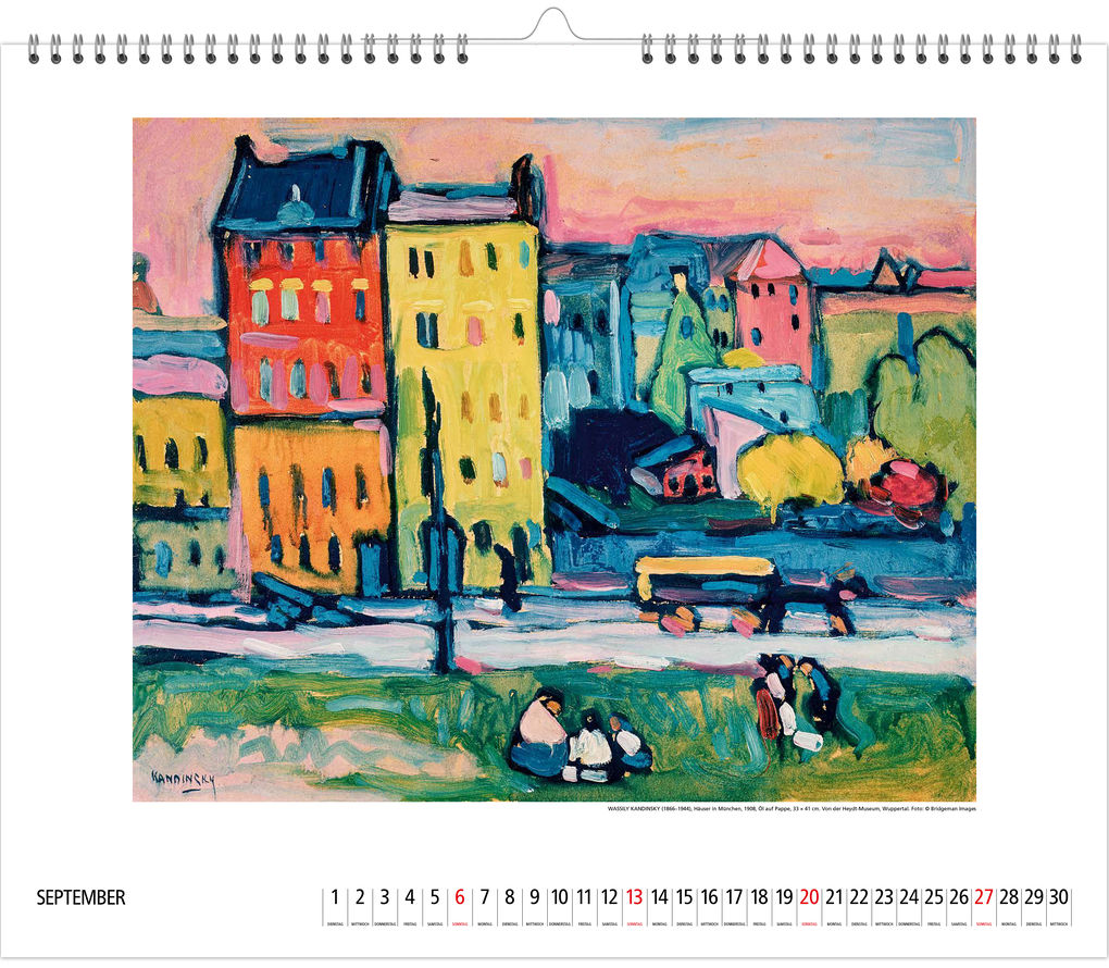 Weitere Ansicht: Kunstkalender 2026