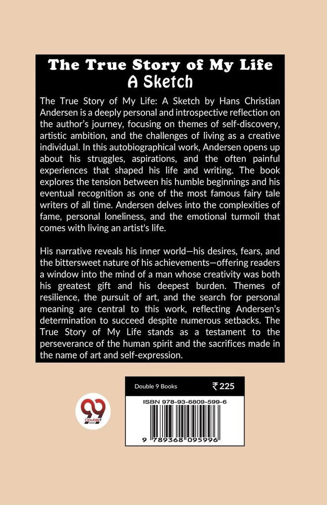 Weitere Ansicht: The True Story of My Life A Sketch | Hans Christian Andersen