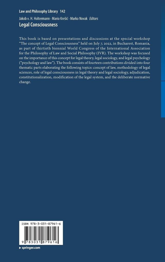 Weitere Ansicht: Legal Consciousness