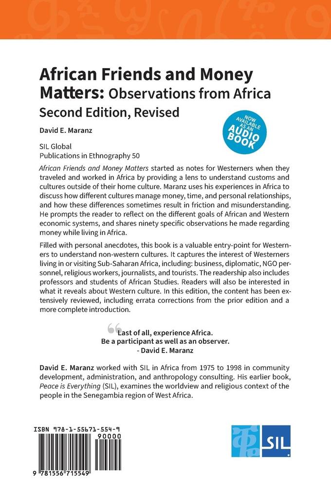 Weitere Ansicht: African Friends and Money Matters | David E Maranz