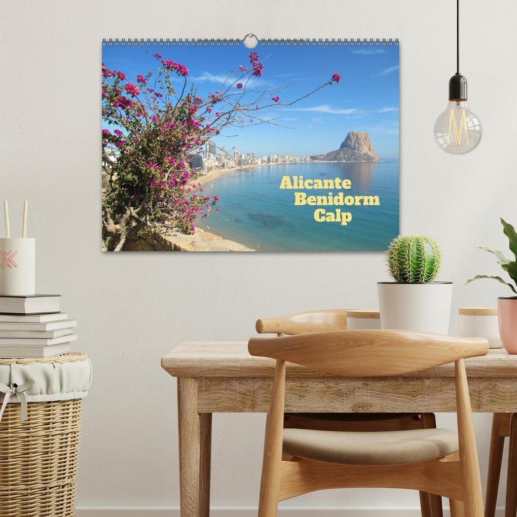 Weitere Ansicht: Alicante - Benidorm - Calp (Wandkalender 2026 DIN A3 quer), CALVENDO Monatskalender | M. Gillner, Calvendo