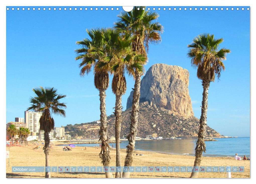 Weitere Ansicht: Alicante - Benidorm - Calp (Wandkalender 2026 DIN A3 quer), CALVENDO Monatskalender | M. Gillner, Calvendo