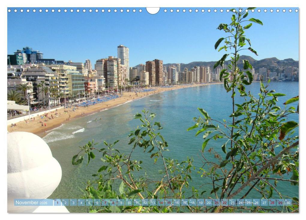 Weitere Ansicht: Alicante - Benidorm - Calp (Wandkalender 2026 DIN A3 quer), CALVENDO Monatskalender | M. Gillner, Calvendo