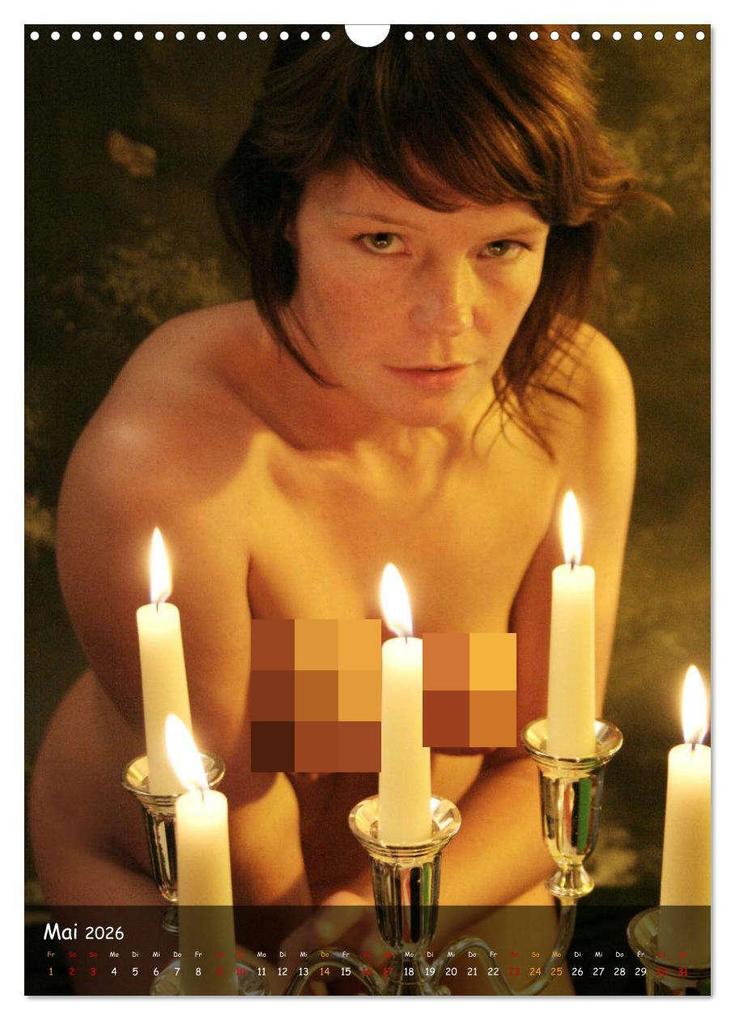 Weitere Ansicht: Kerzennackt (Wandkalender 2026 DIN A3 hoch), CALVENDO Monatskalender | Lichtgestalt Lichtgestalt, Calvendo, Lichtgestalt
