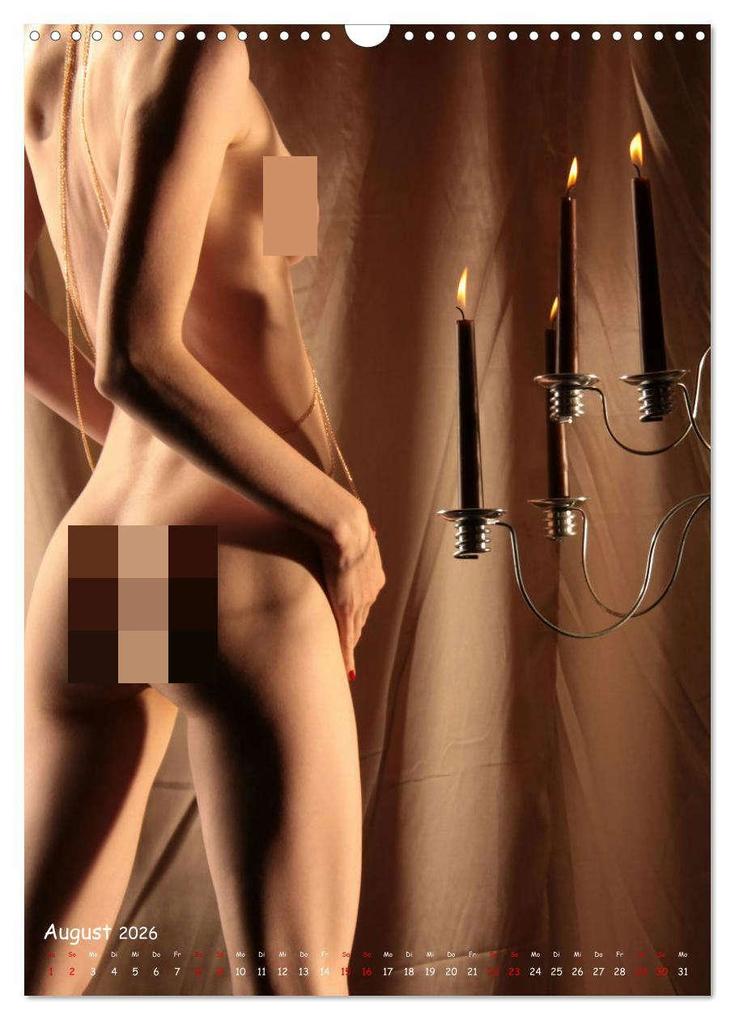 Weitere Ansicht: Kerzennackt (Wandkalender 2026 DIN A3 hoch), CALVENDO Monatskalender | Lichtgestalt Lichtgestalt, Calvendo, Lichtgestalt