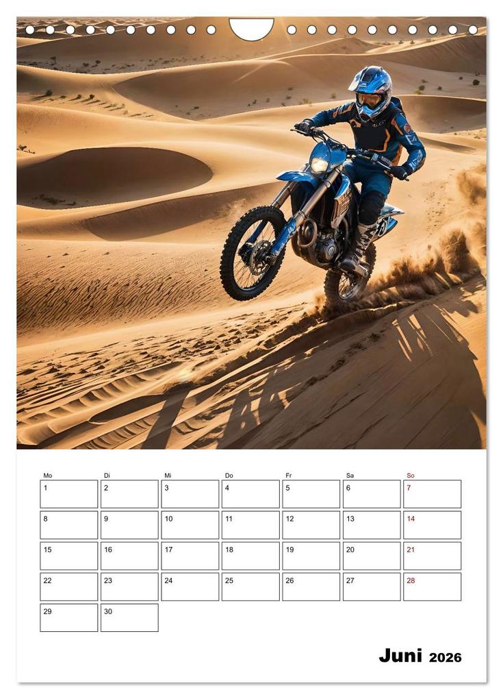 Weitere Ansicht: Vollgas und Adrenalin - Motocross-Action pur! (Wandkalender 2026 DIN A4 hoch), CALVENDO Monatskalender | Andreas Spreider, Calvendo