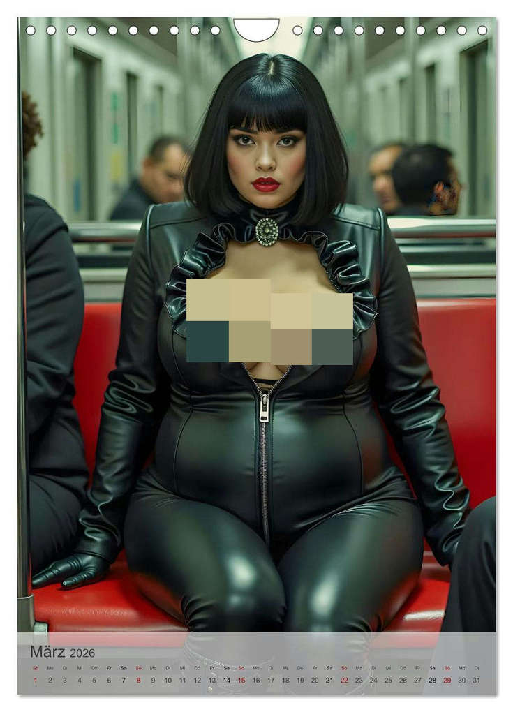 Weitere Ansicht: Verführerische Momente - Heiße Kurven und schwarzes Leder (Wandkalender 2026 DIN A4 hoch), CALVENDO Monatskalender | pixs:sell pixs:sell, Sell Pixs:Sell, Calvendo, pixs:sell