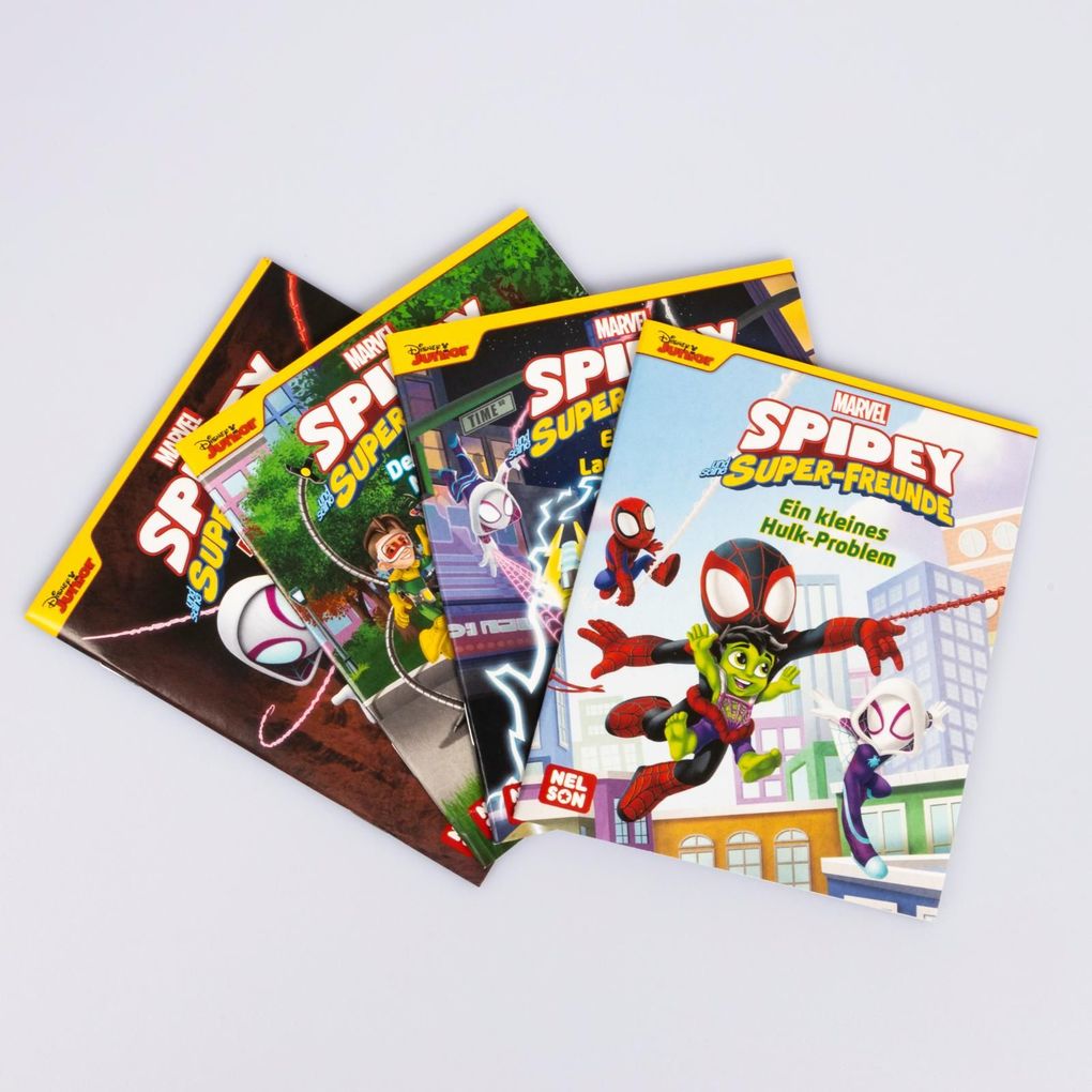 Weitere Ansicht: Nelson Mini-Bücher: 4er MARVEL: Spidey und seine Super-Freunde 5-8