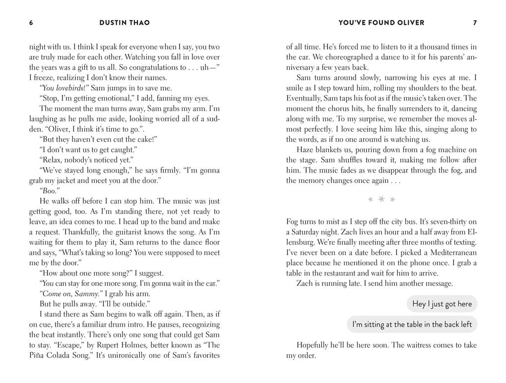 Weitere Ansicht: You've Found Oliver | Dustin Thao