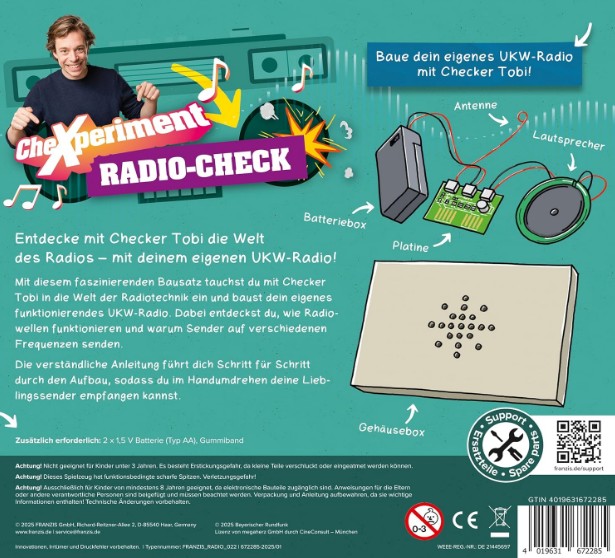 Weitere Ansicht: FRANZIS 67228 - CheXperiment Radio-Check