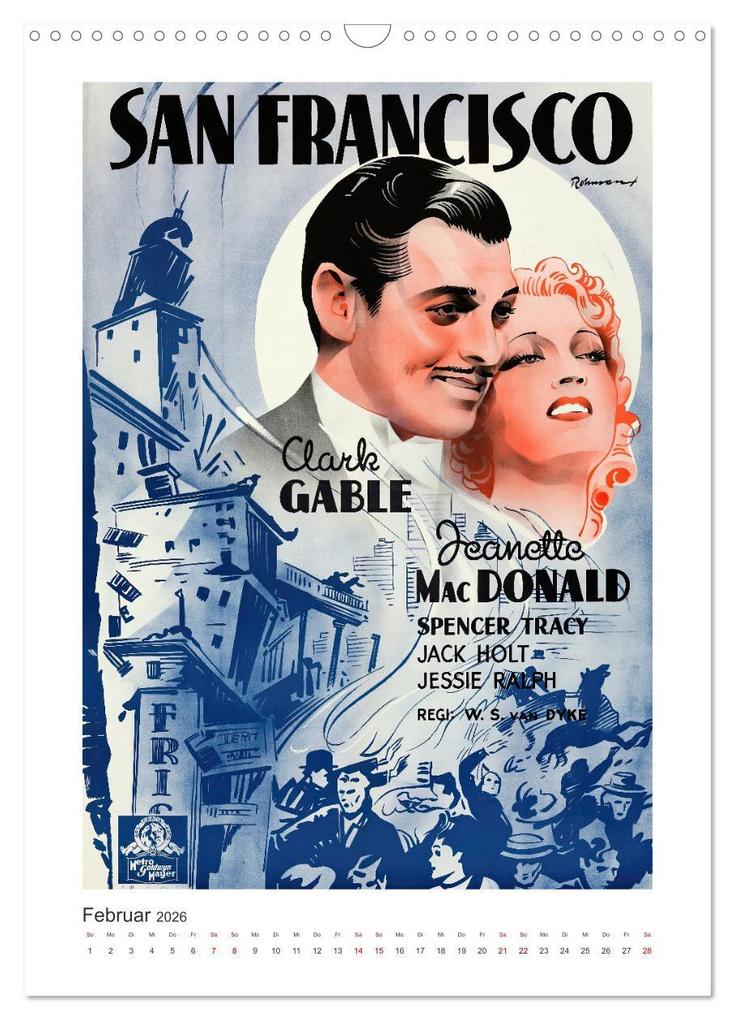 Weitere Ansicht: Eric Rohman - Filmgeschichte in Plakaten (Wandkalender 2026 DIN A3 hoch), CALVENDO Monatskalender | Peter Balan, Calvendo