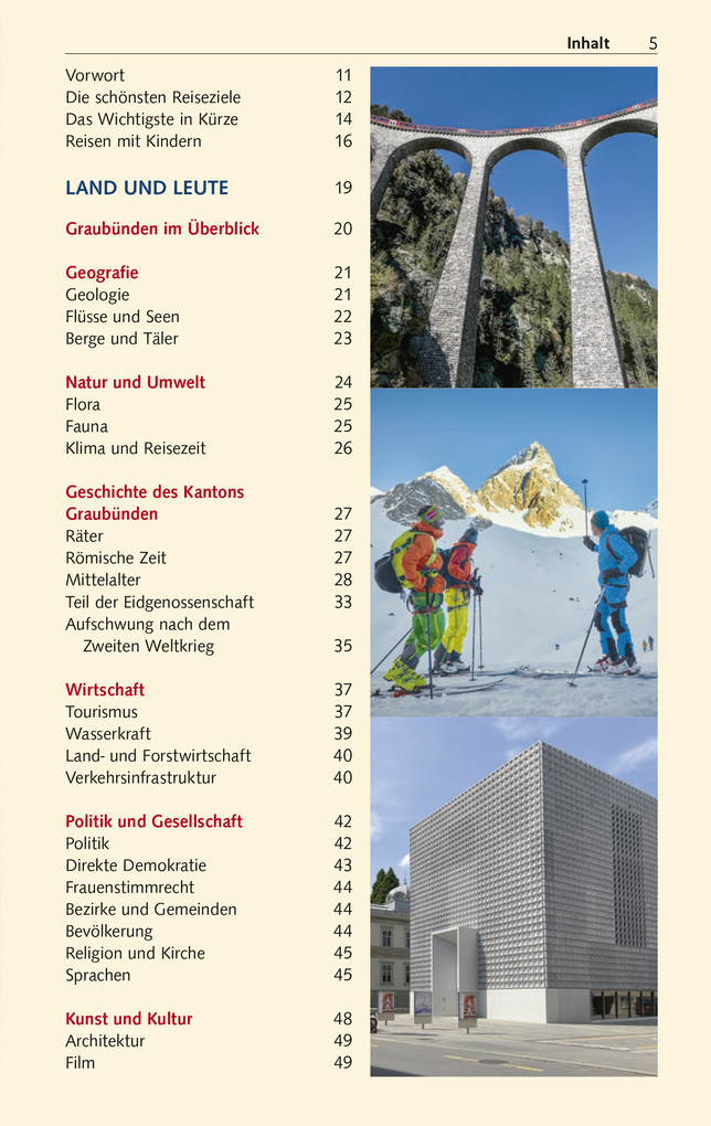 Weitere Ansicht: TRESCHER Reiseführer Graubünden | Gregor Saladin