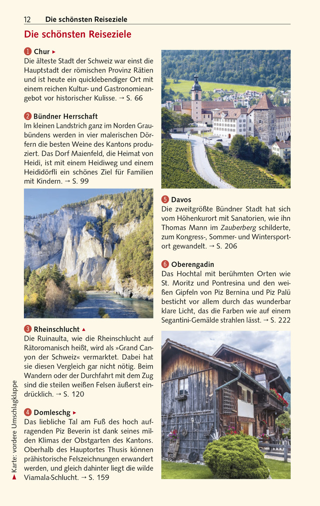 Weitere Ansicht: TRESCHER Reiseführer Graubünden | Gregor Saladin