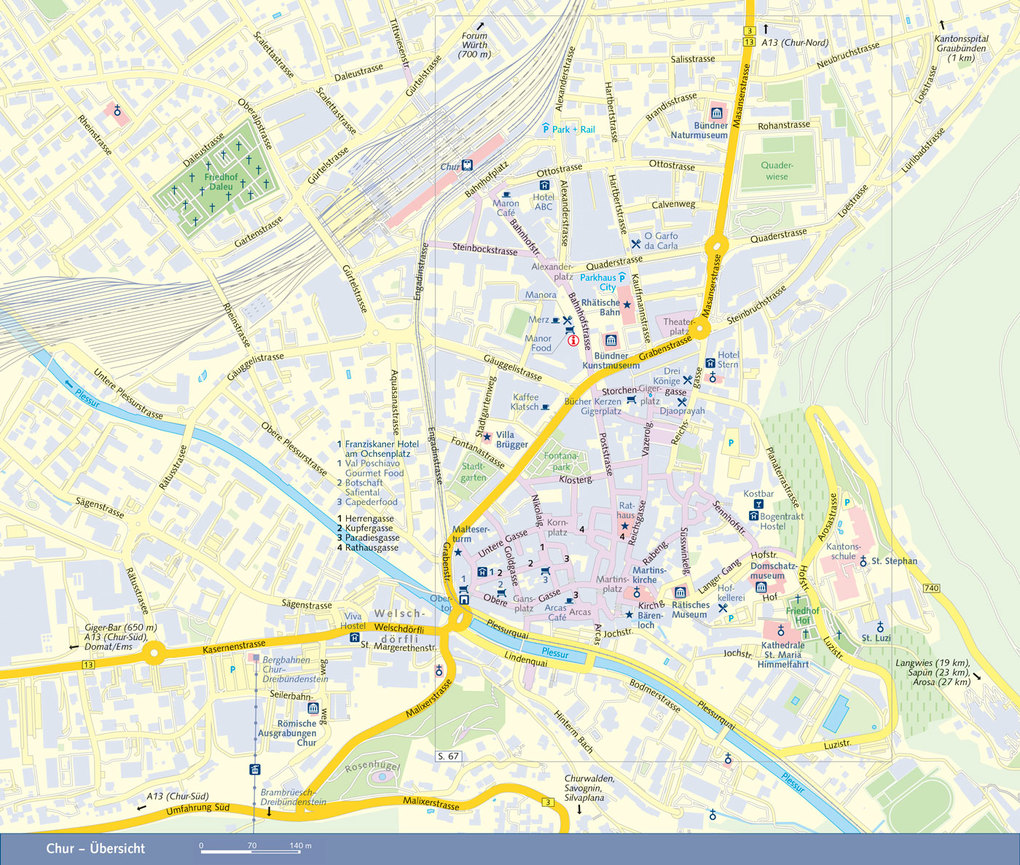 Weitere Ansicht: TRESCHER Reiseführer Graubünden | Gregor Saladin