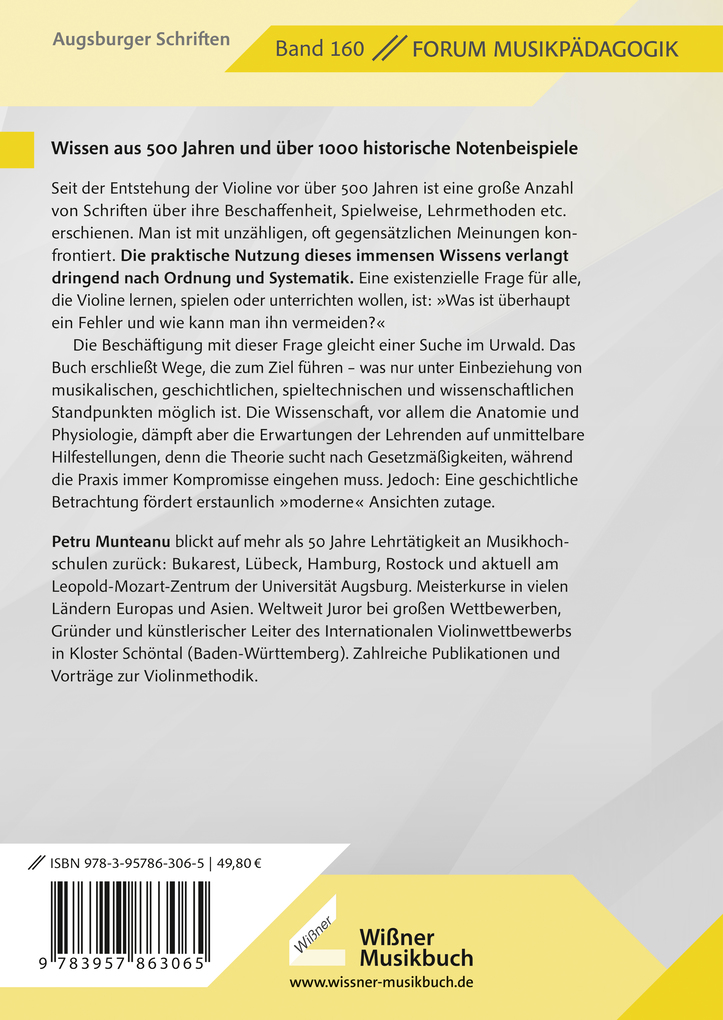 Weitere Ansicht: Violingeheimnisse aus 500 Jahren | Petru Munteanu