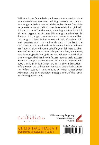 Weitere Ansicht: Sergiu, einmal anders | Ioana Celebidachi