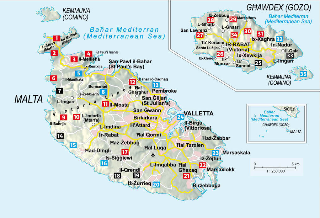 Weitere Ansicht: ROTHER Wanderführer Malta - Gozo | Daniela Knor, Torsten Bieder