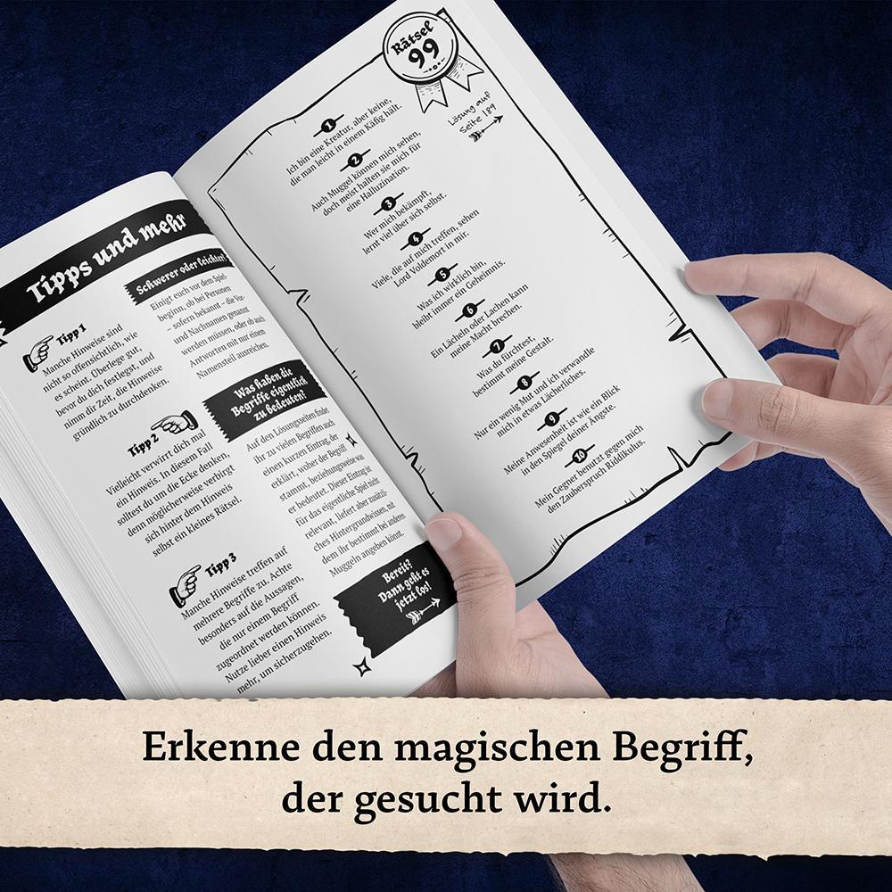Weitere Ansicht: Wer oder was bin ich für Potter-Fans - Das inoffizielle Spiel zum Raten und Rätseln | Robin Palm
