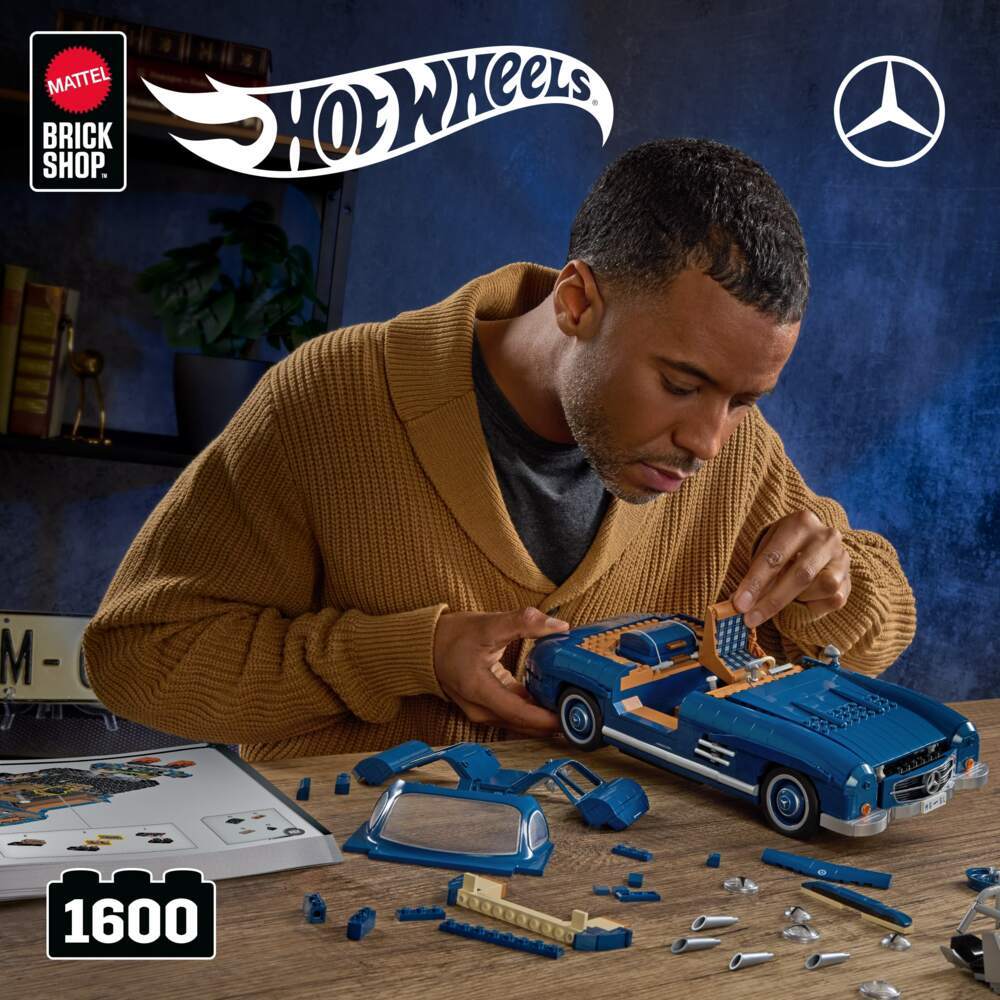 Weitere Ansicht: MEGA Showcase Hot Wheels Mercedes-Benz 300SL