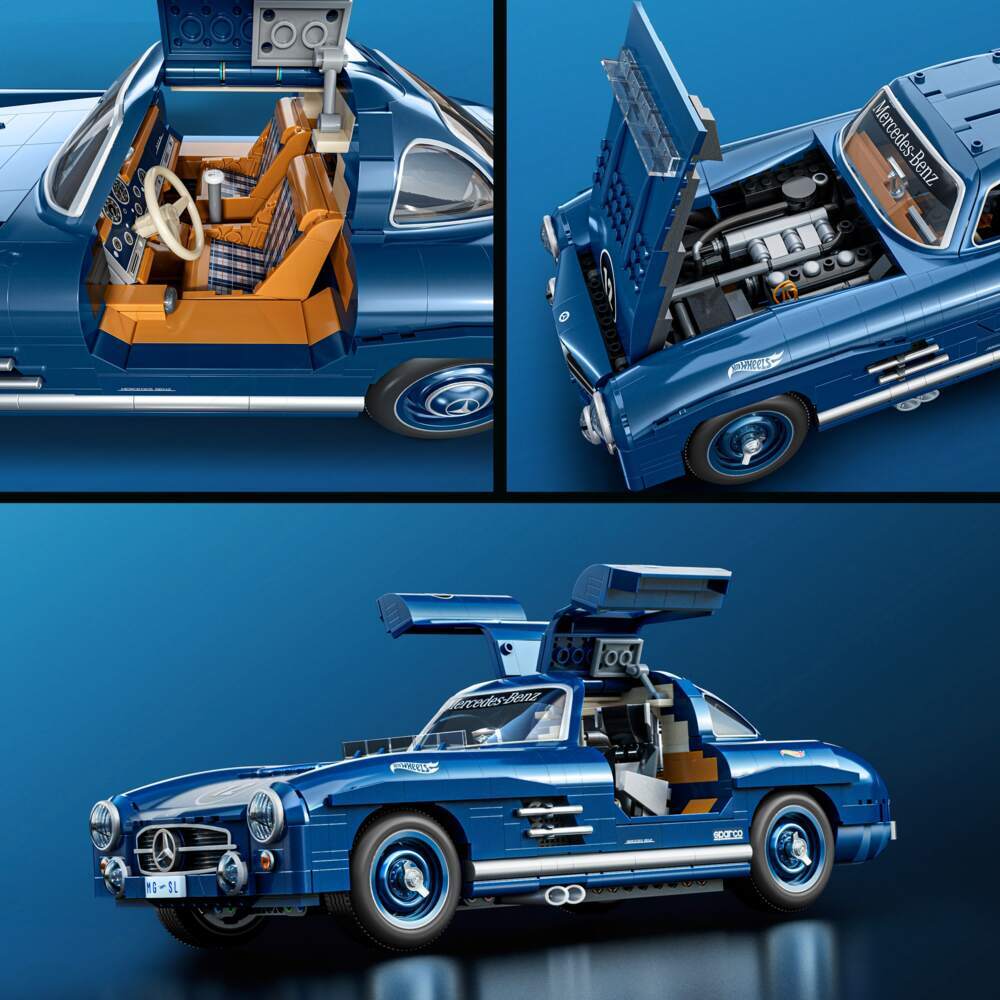 Weitere Ansicht: MEGA Showcase Hot Wheels Mercedes-Benz 300SL