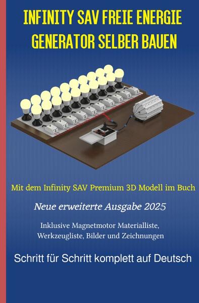 Produktbild: Infinity SAV Freie Energie Generator selber bauen | Chris James Carter
