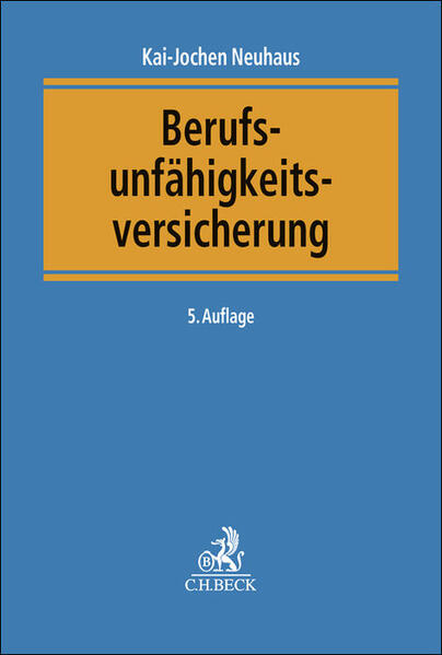 Produktbild: Berufsunfähigkeitsversicherung | Kai-Jochen Neuhaus, Wolfgang Voit