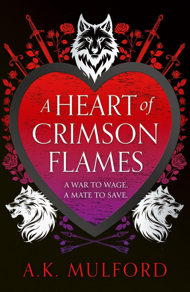 Produktbild: A Heart of Crimson Flames | A. K. Mulford