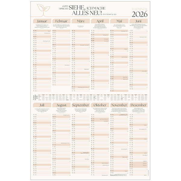 Produktbild: Terminer 2026