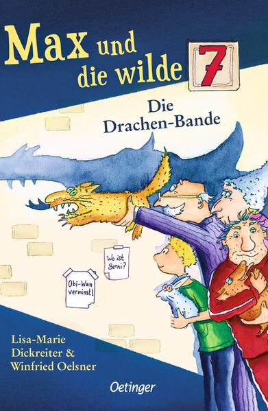 Produktbild: Max und die wilde 7 3. Die Drachen-Bande | Lisa-Marie Dickreiter, Winfried Oelsner