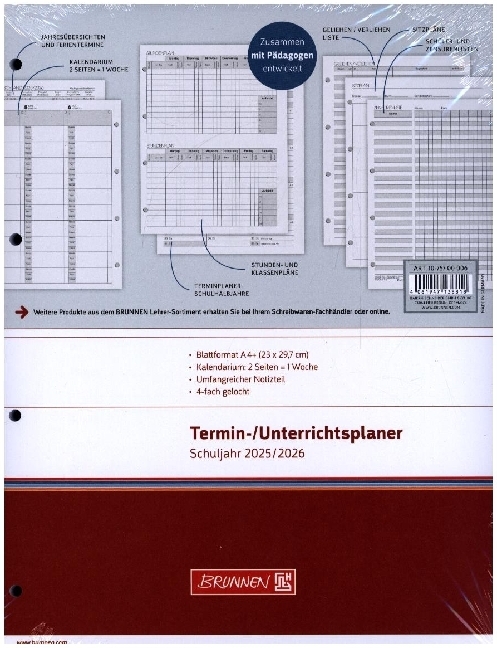 Produktbild: Wochen-Ersatzkalendarium (2025/2026)