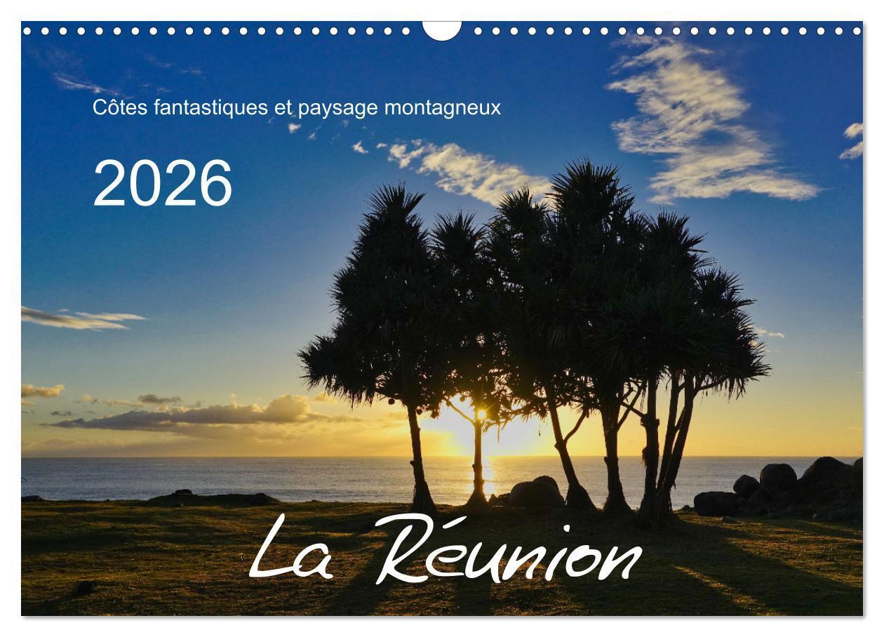 Produktbild: La Rèunion - Côtes fantastiques et paysage montagneux (Calendrier mural 2026 DIN A3 vertical), CALVENDO calendrier mensuel | Calvendo, Thomas Leimeister