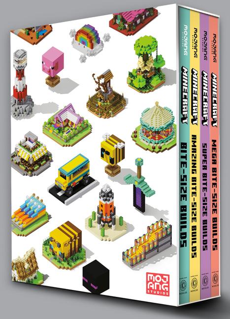 Produktbild: Minecraft: Bite-Size Builds Collection 4-Book Boxed Set | Mojang Ab, The Official Minecraft Team