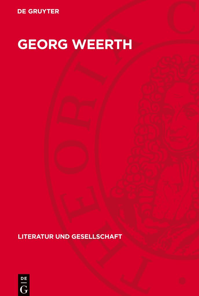 Produktbild: Georg Weerth
