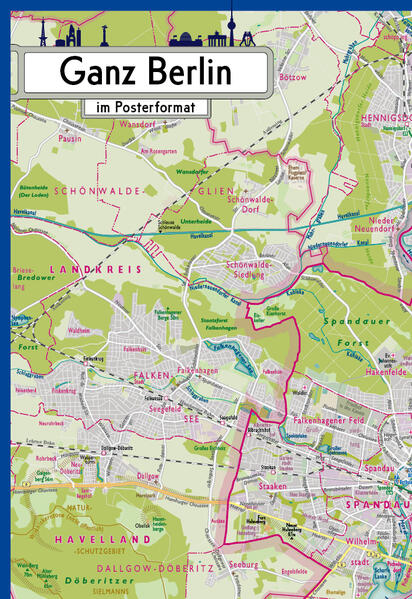 Produktbild: Ganz Berlin im Posterformat
