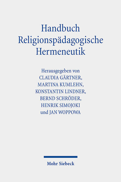 Produktbild: Handbuch Religionspädagogische Hermeneutik