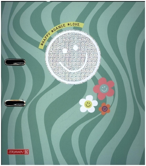 Produktbild: Ordner 70 mm Happy Hippie