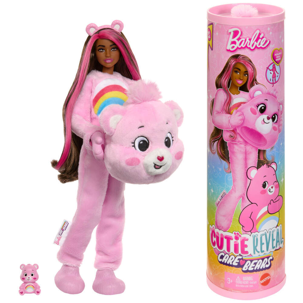 Produktbild: Barbie Cutie Reveal Glücksbärchi Serie - Hurrabärchi