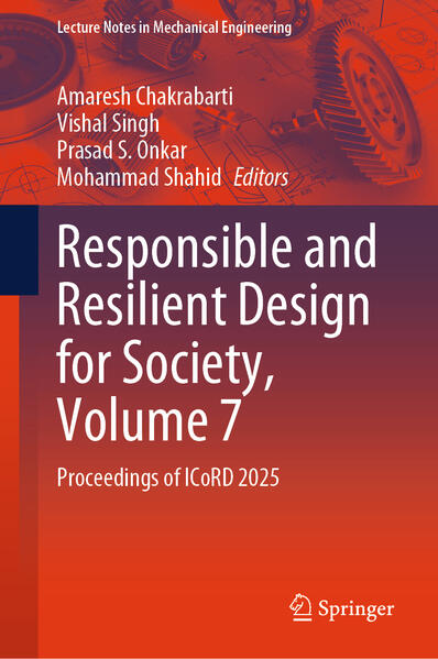 Produktbild: Responsible and Resilient Design for Society, Volume 7