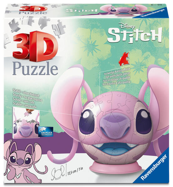 Produktbild: 3D Puzzle-Ball Disney Stitch - Angel
