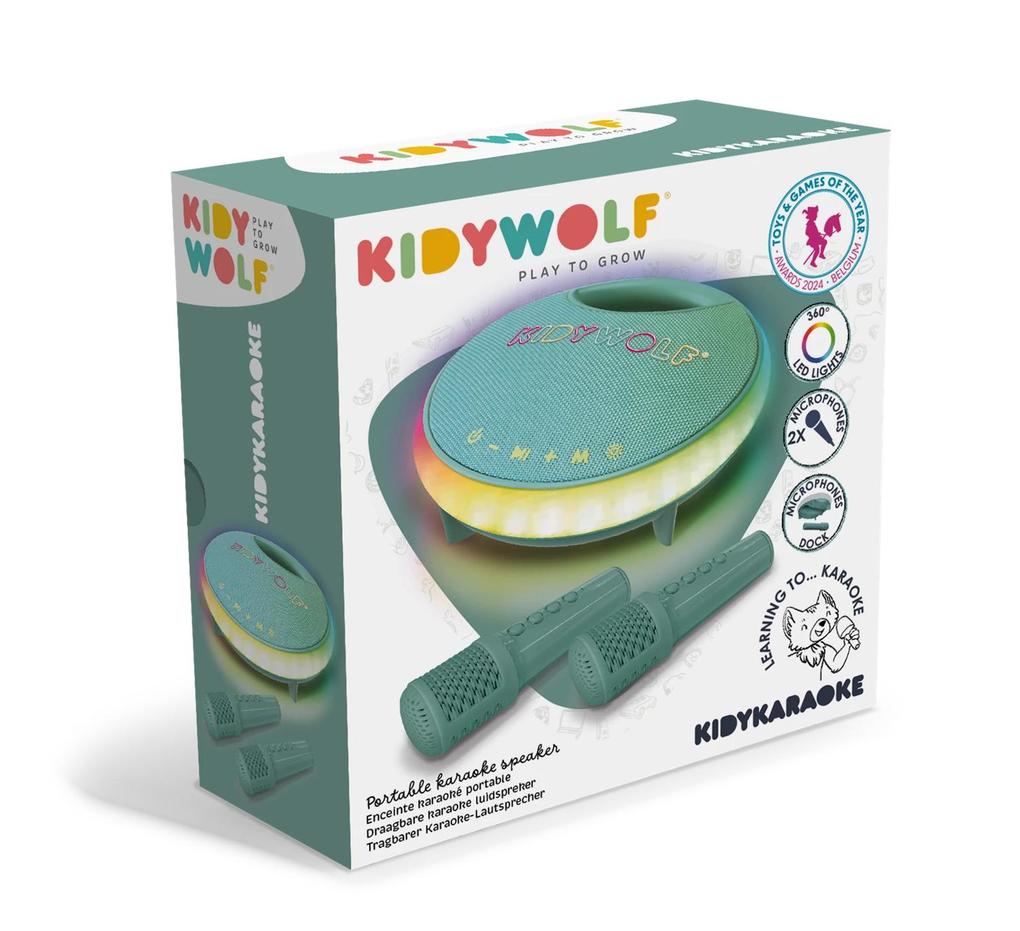 Produktbild: Kidywolf - Bluetooth Karaoke Lautsprecher