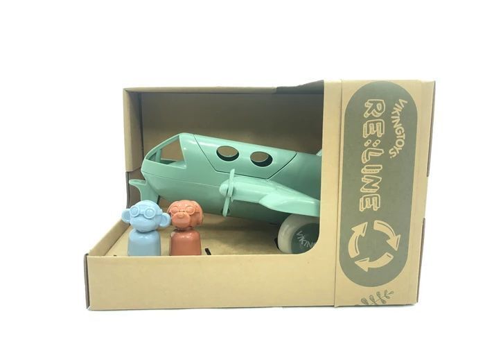 Produktbild: Viking Toys - Jumbo-Flugzeug mit 2 Figuren