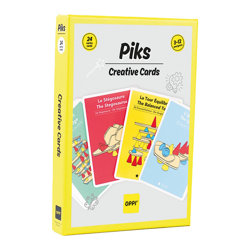 Produktbild: OPPI Toys - Piks Kartenset Kreativ